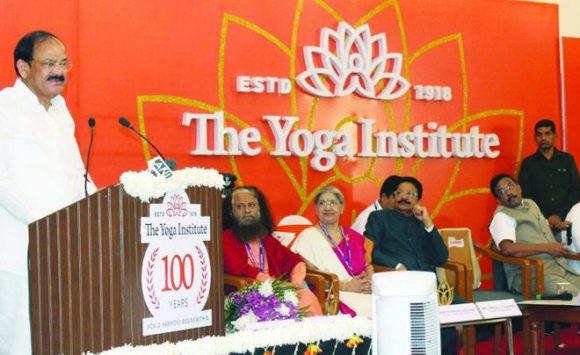Centenary Year of The Yoga Institute