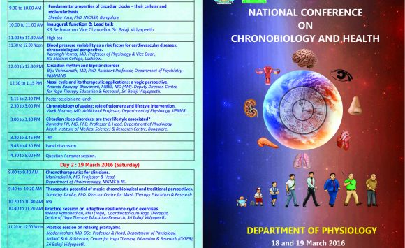 National conference on Chronobiology and health Invitation